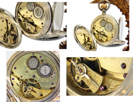 Chs. Ed. Lardet  Fleurier  Suisse  13764 plata Año 1890-1895